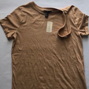 Forever 21 choker T shirt dress